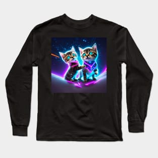 Space Cats 23 Long Sleeve T-Shirt